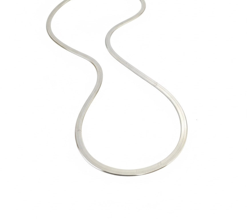 Snake texture necklace