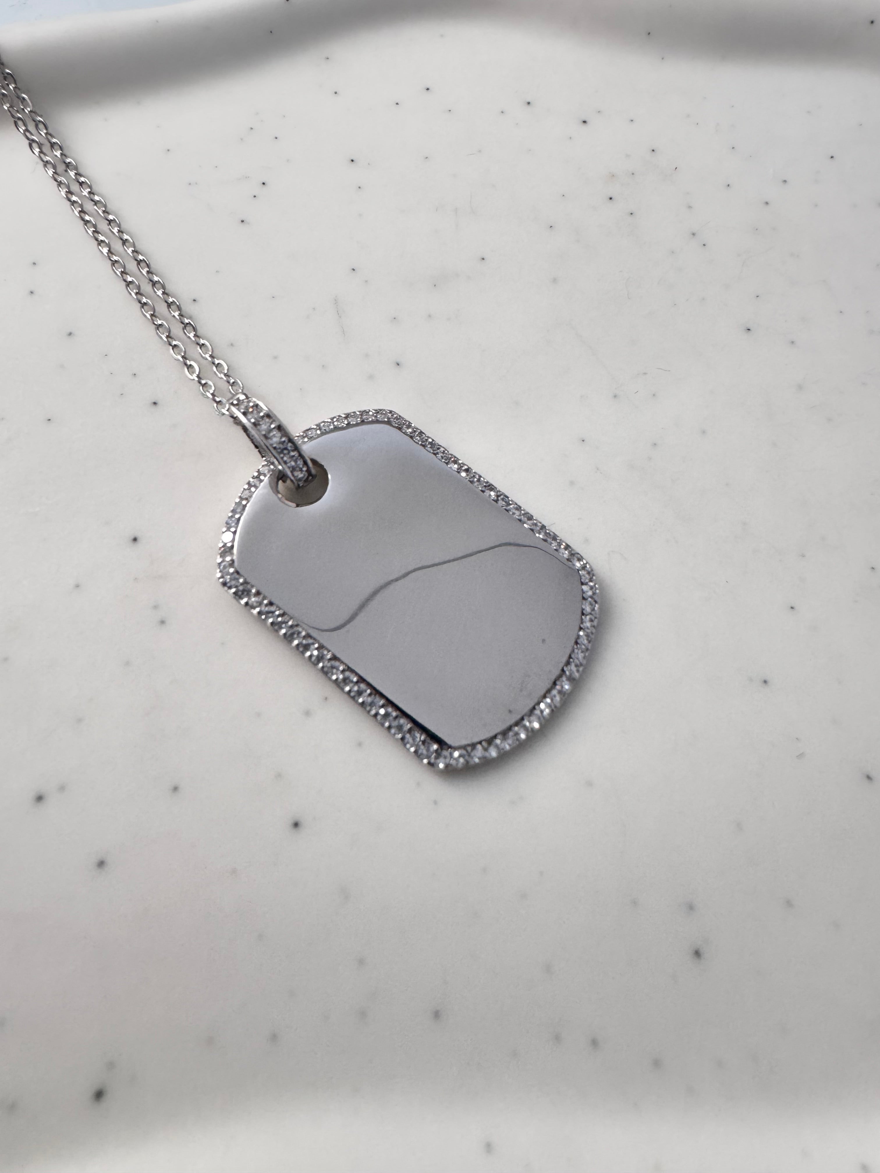 Disc Pendant Necklace