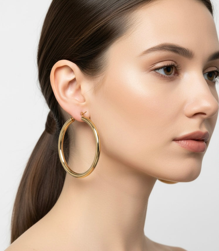 Large Hoop Earrings