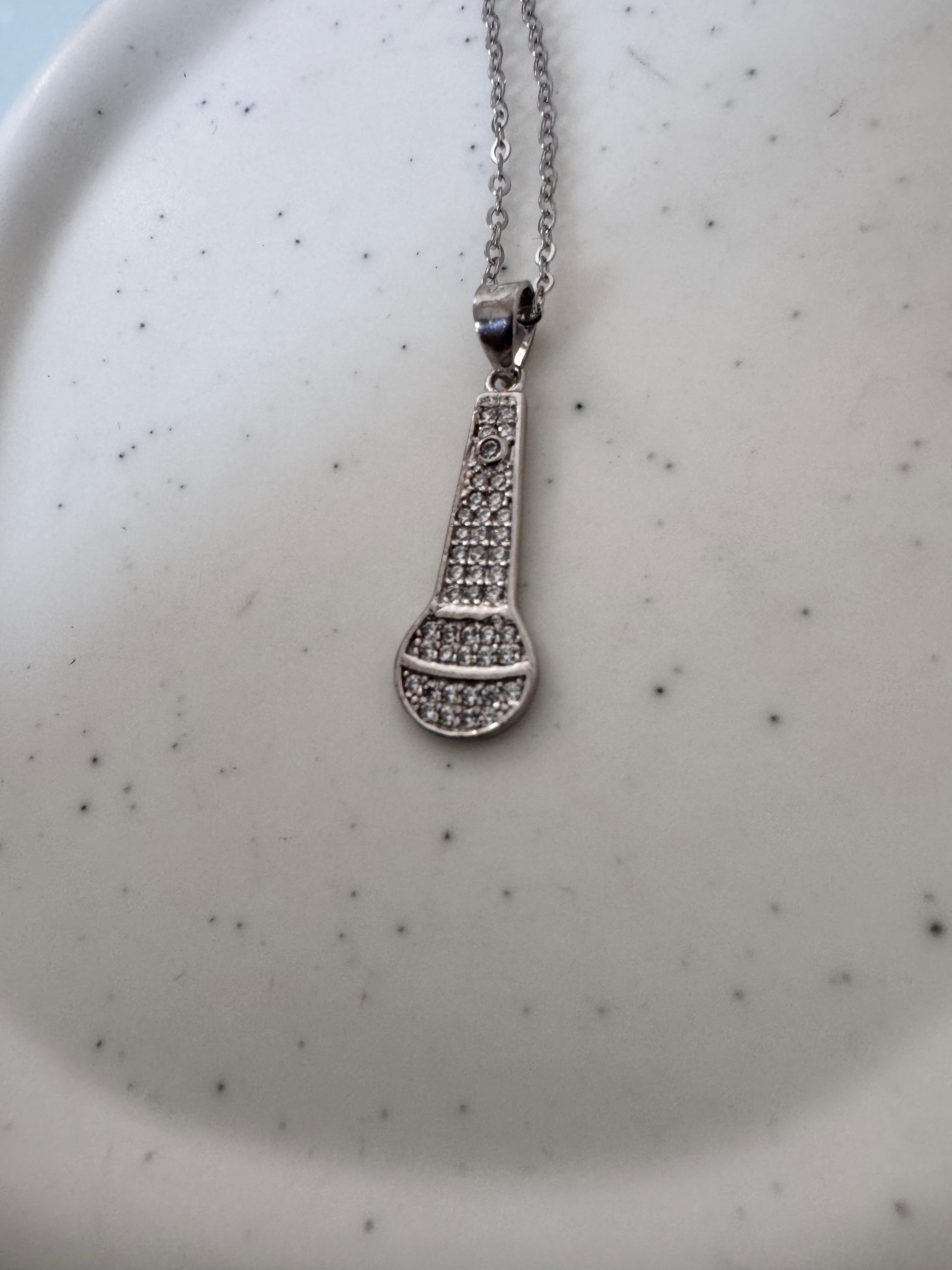 Microphone Pendant Necklace