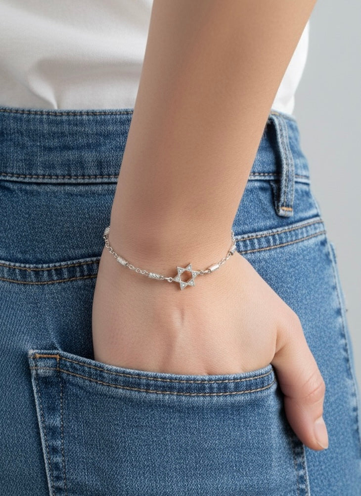 Magen david bracelet