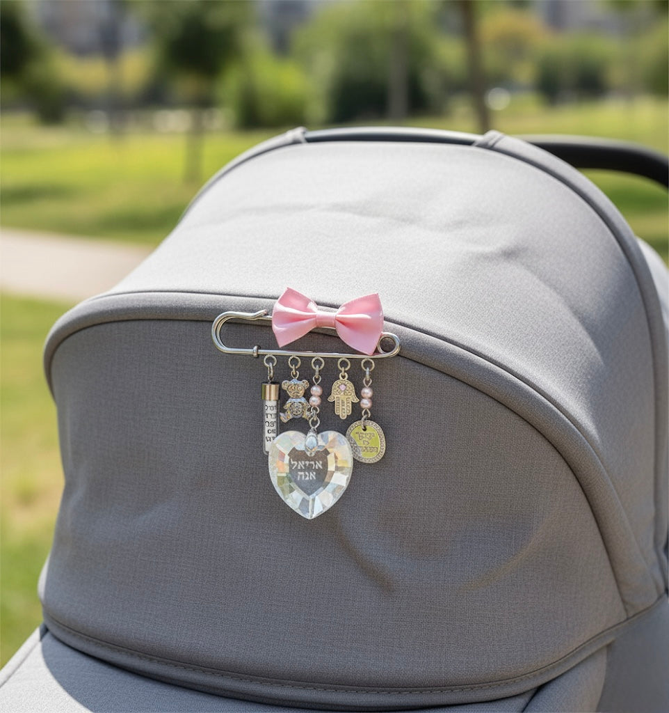 Baby Stroller Pins - Crystal name