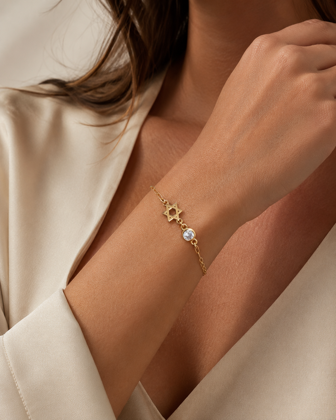 Magen david bracelet