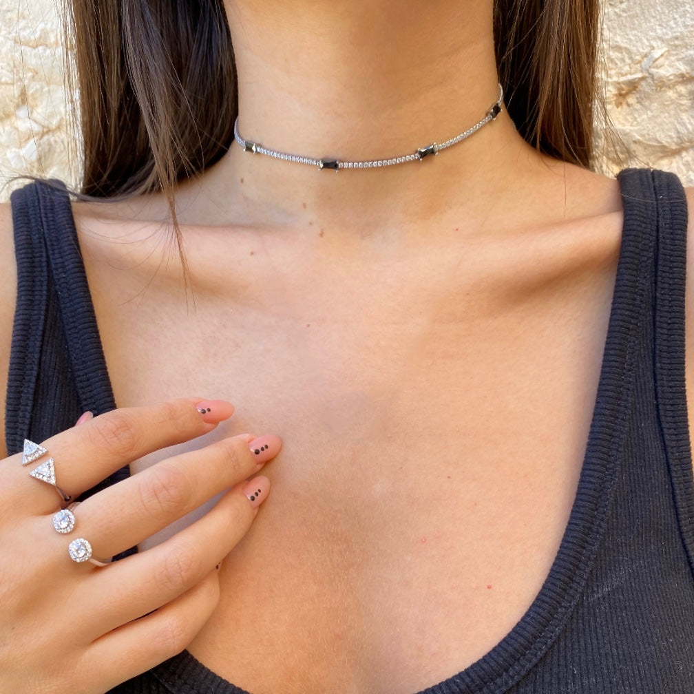Tennis Choker Necklace