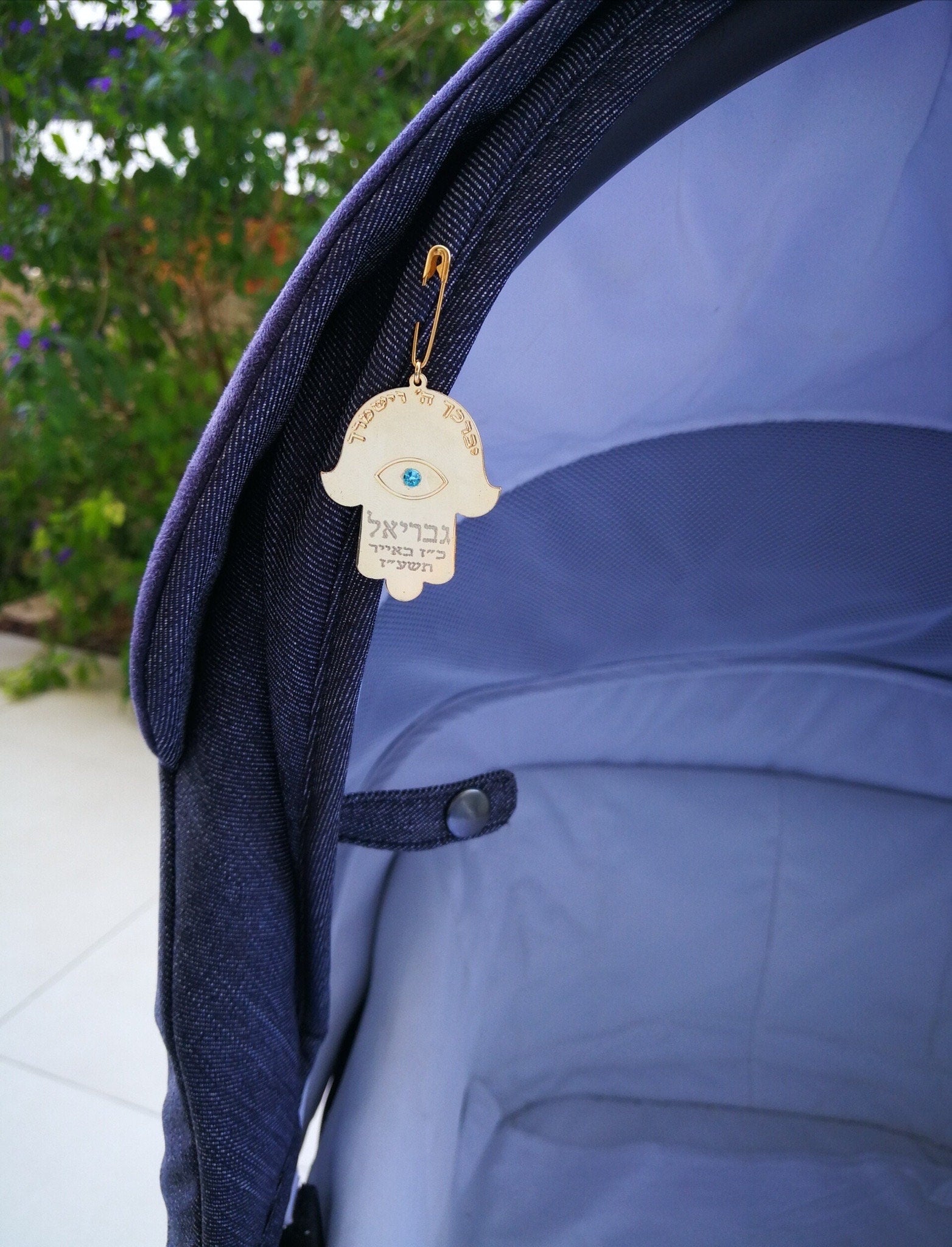Baby Hamsa Stroller Pins