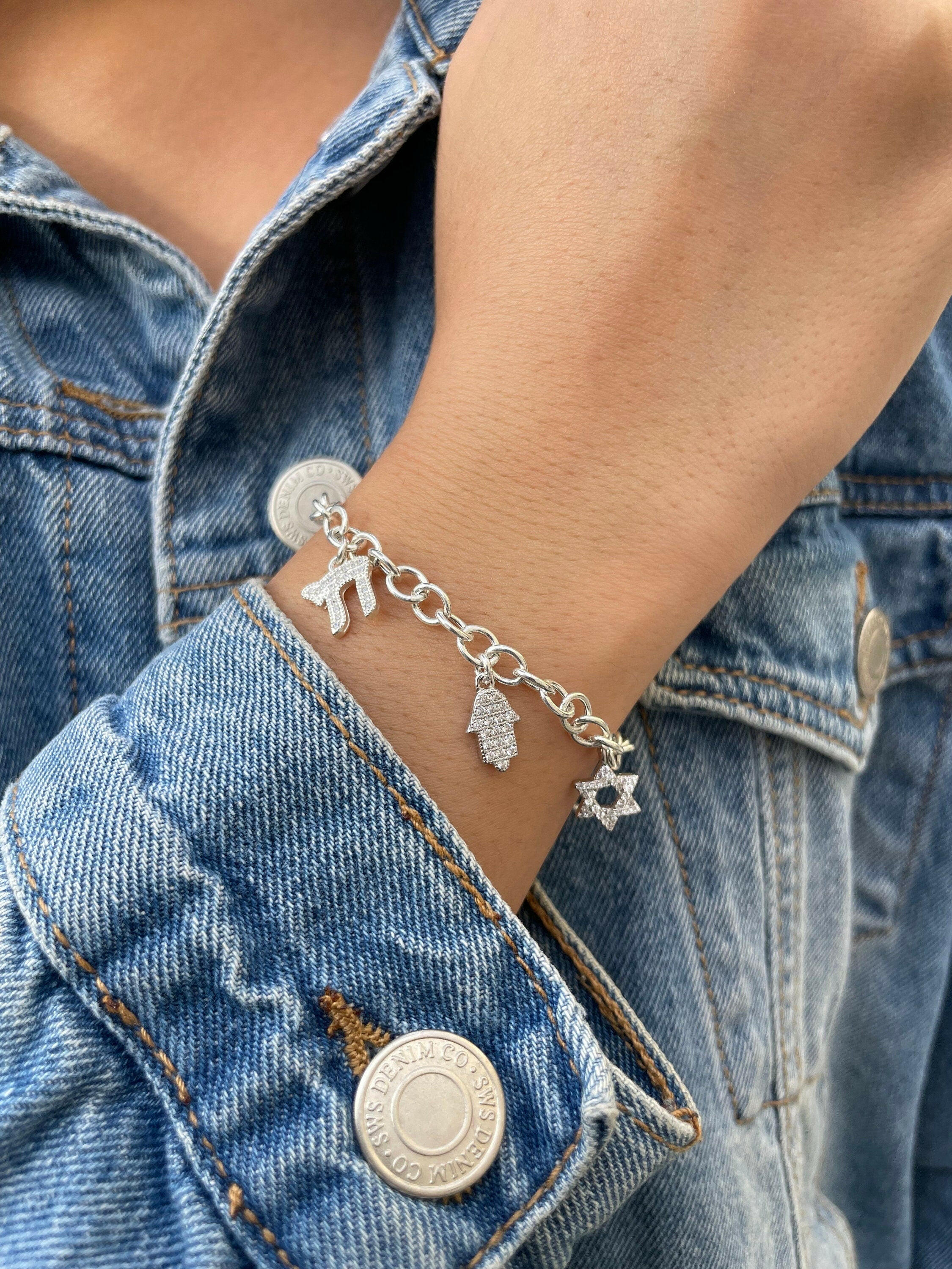 Israel pendant bracelet