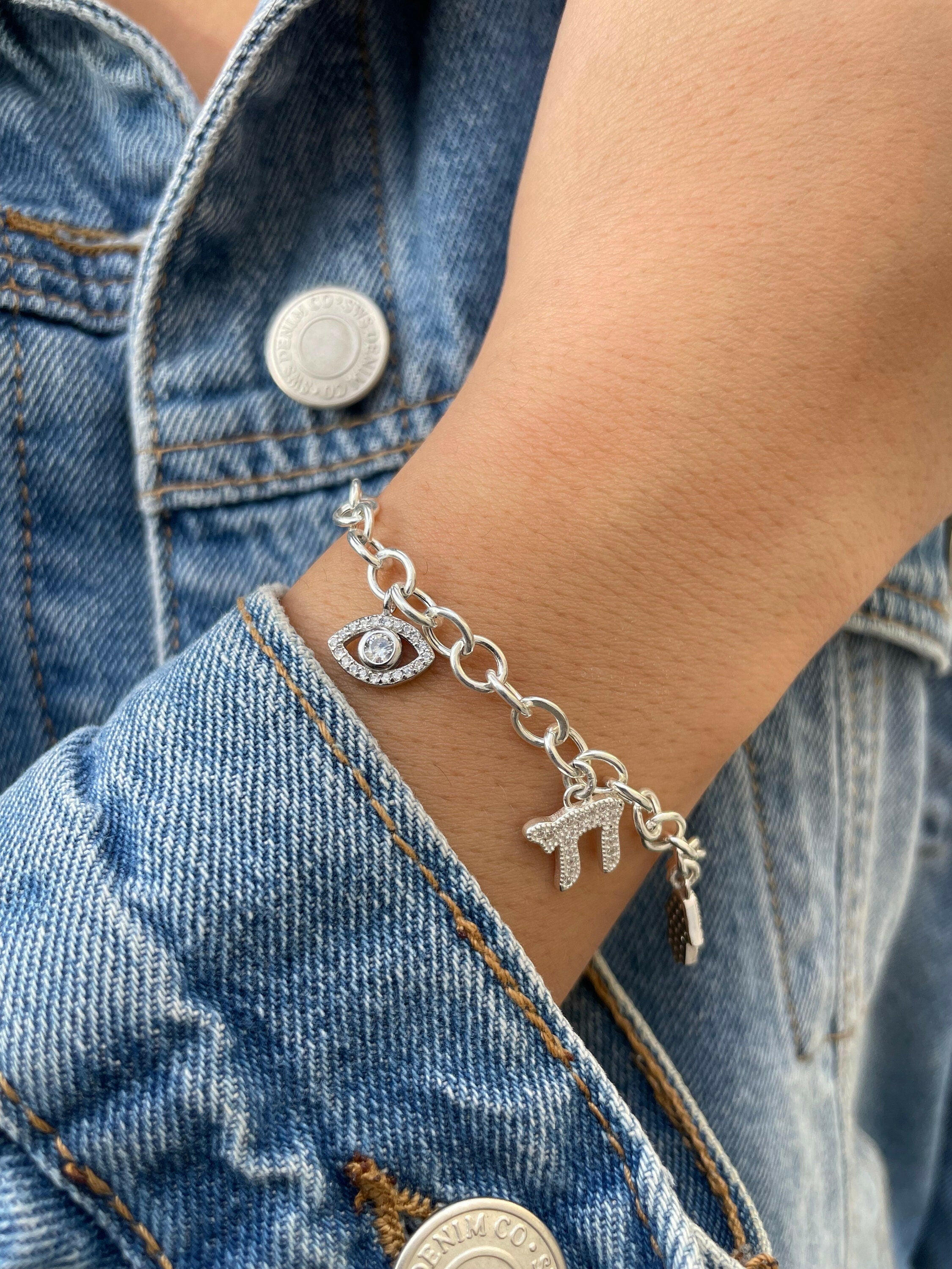 Israel pendant bracelet