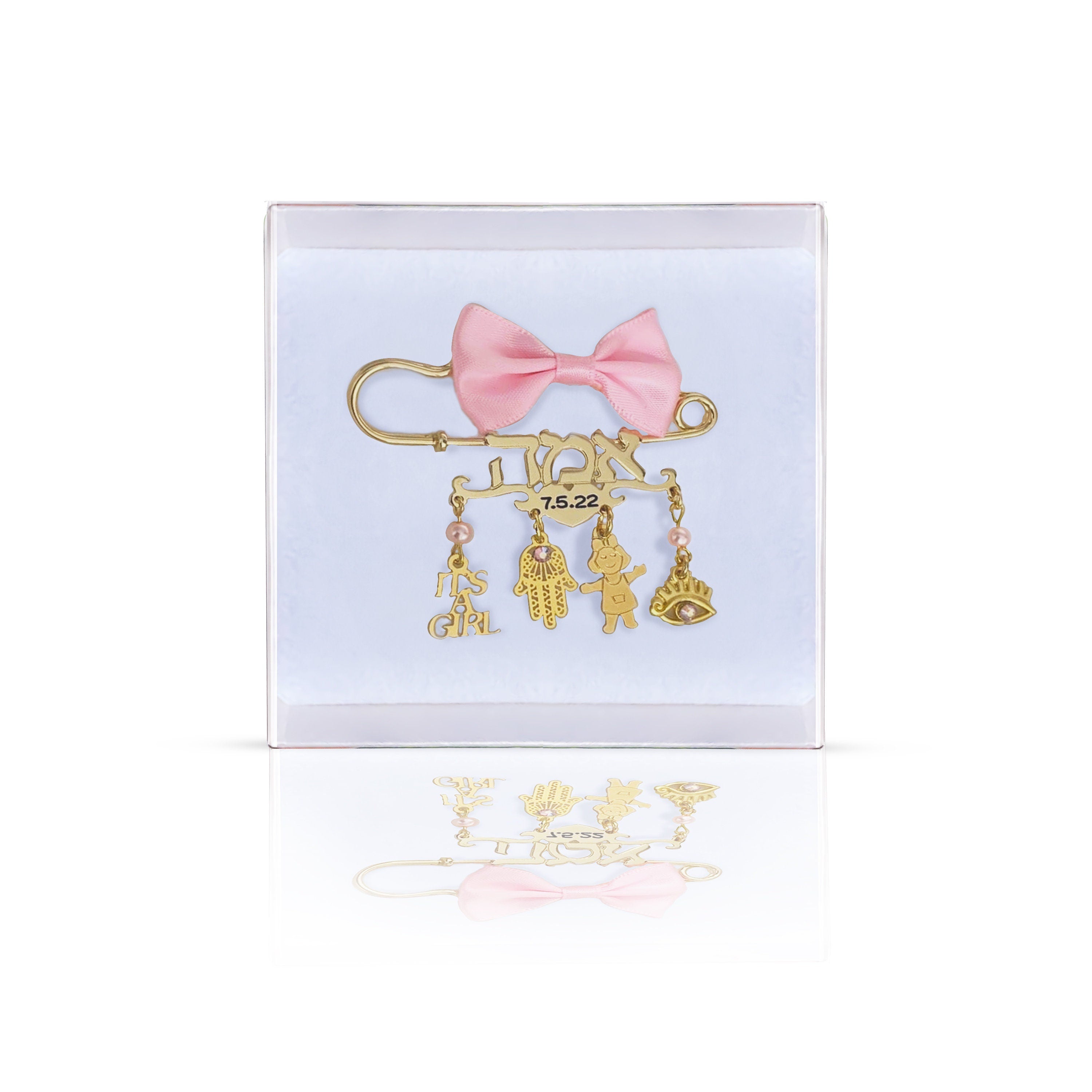 Welded Name Baby Stroller Pin