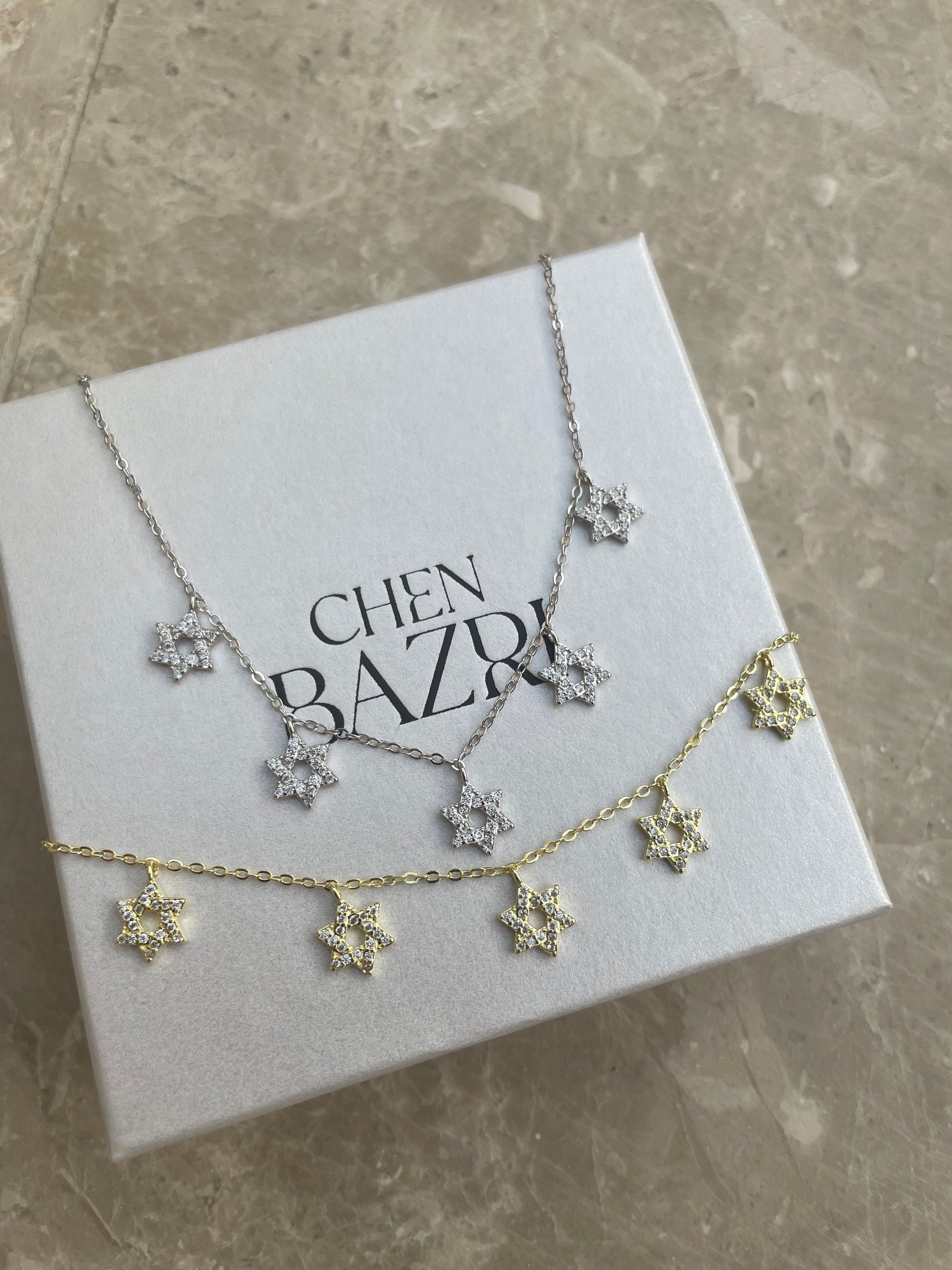 Necklace of 5 Magen David