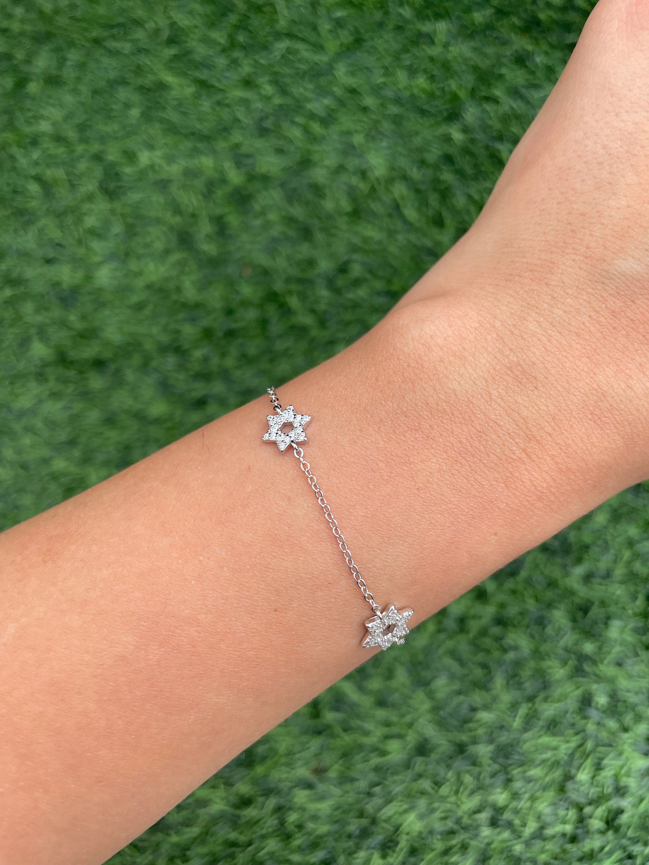 Trio Star of David bracelet