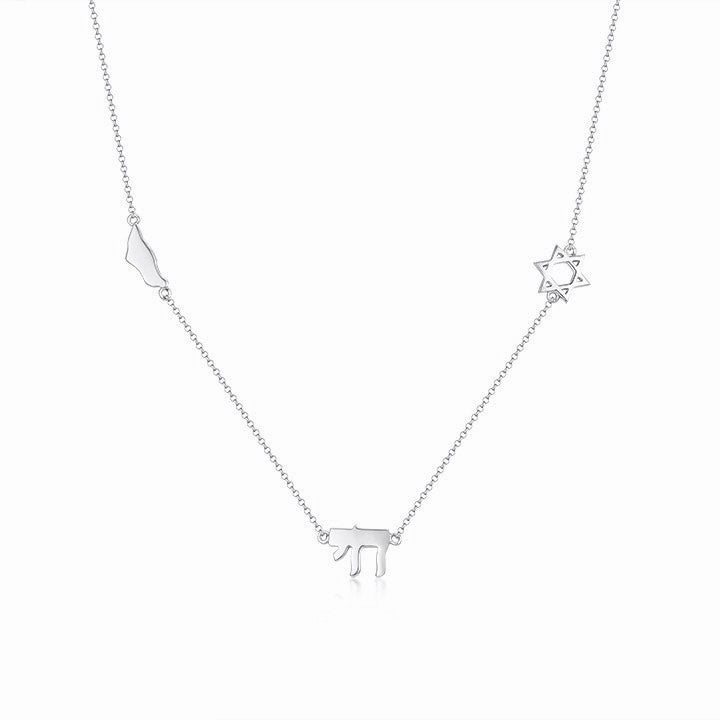 Kfir necklace Israel symbols