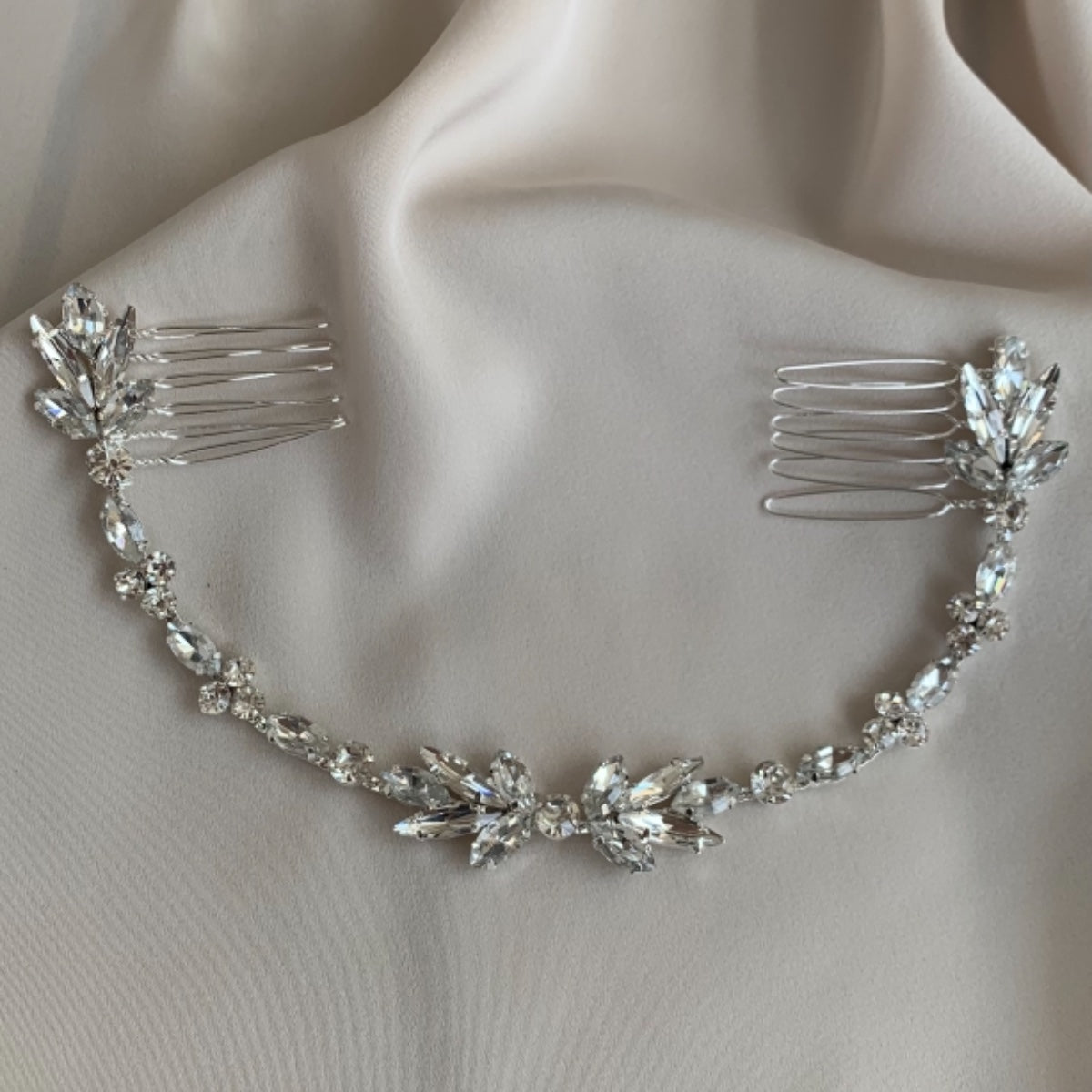 Noor Silver Tiara