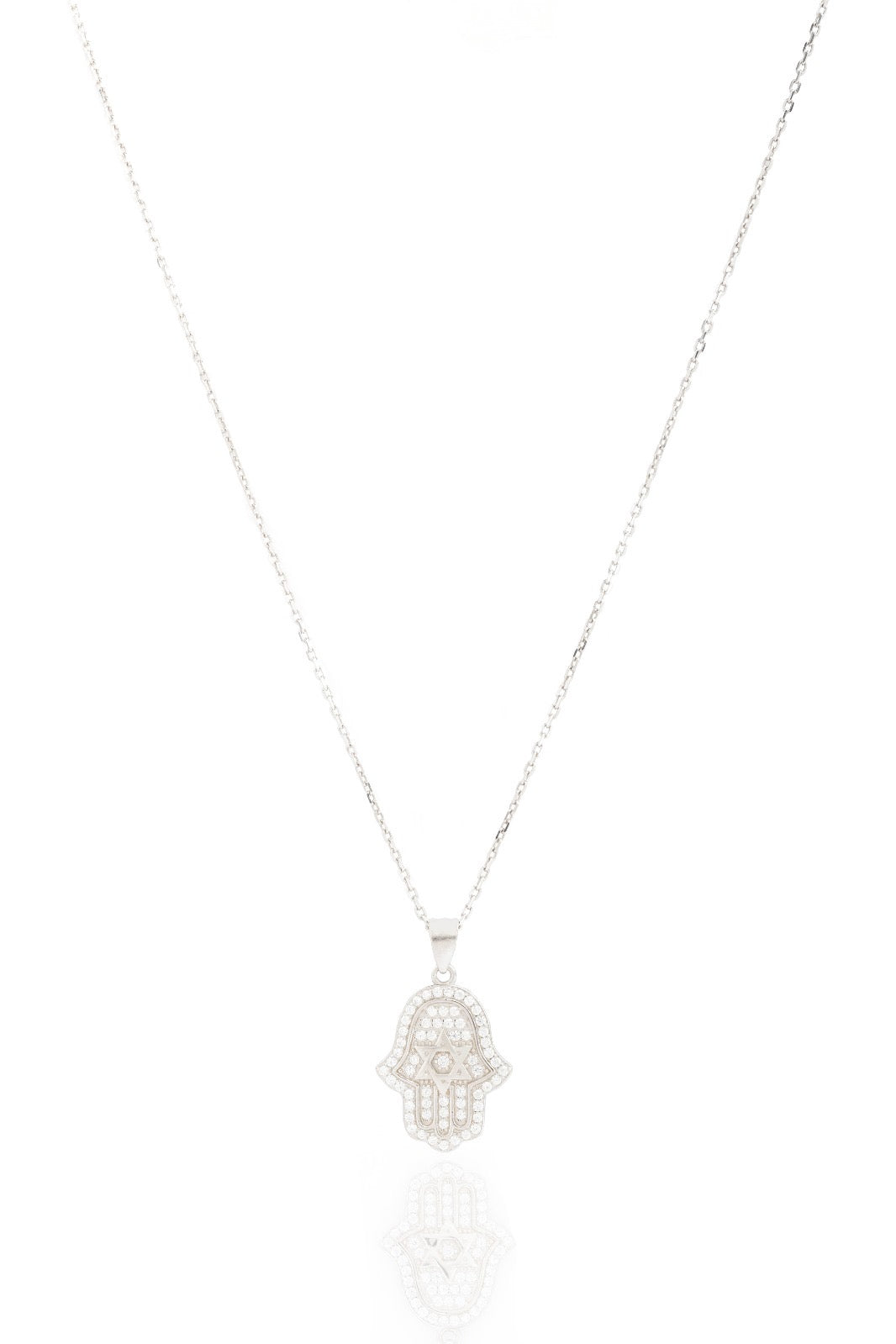 Magen David Hamsa Necklace