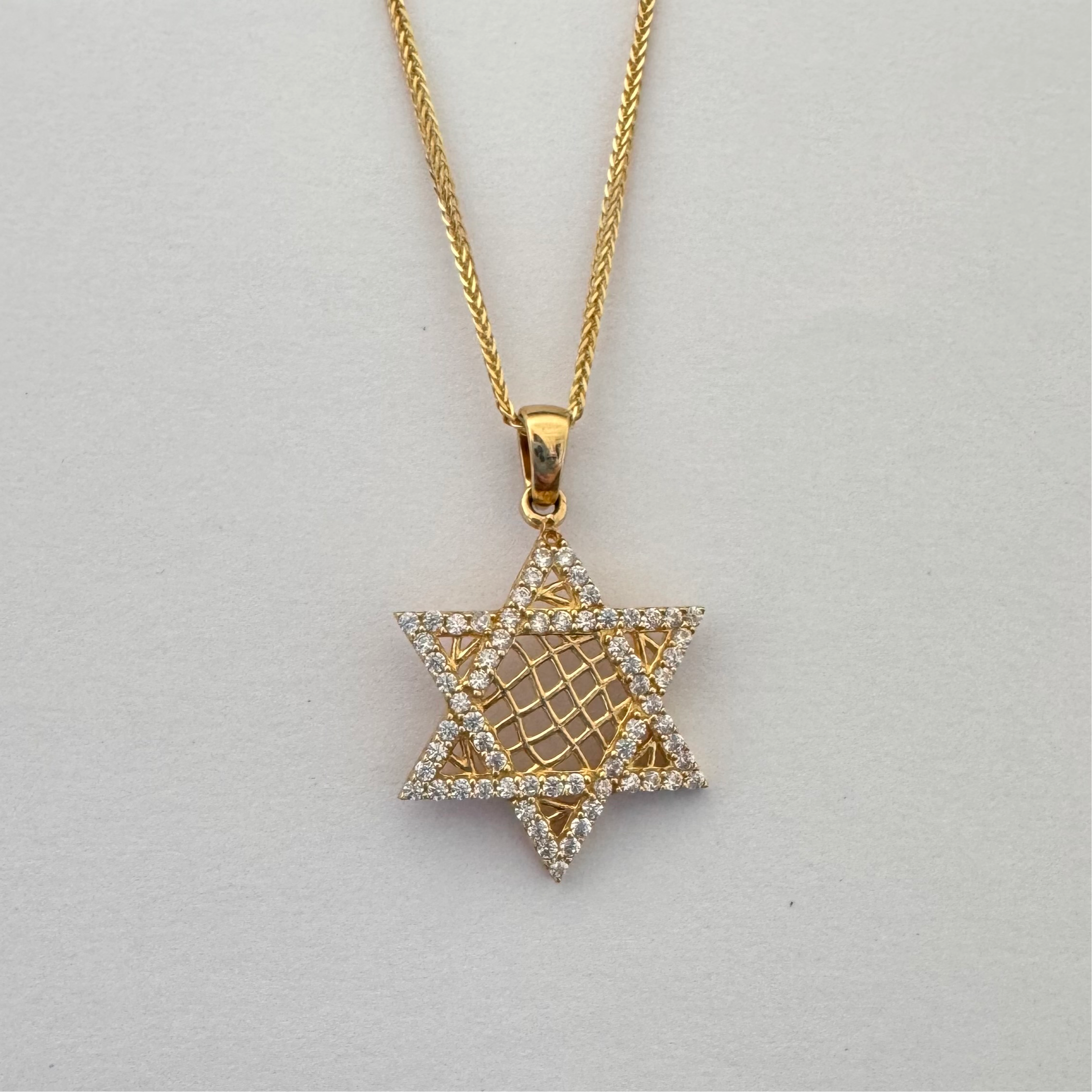 14K Magen David Necklace