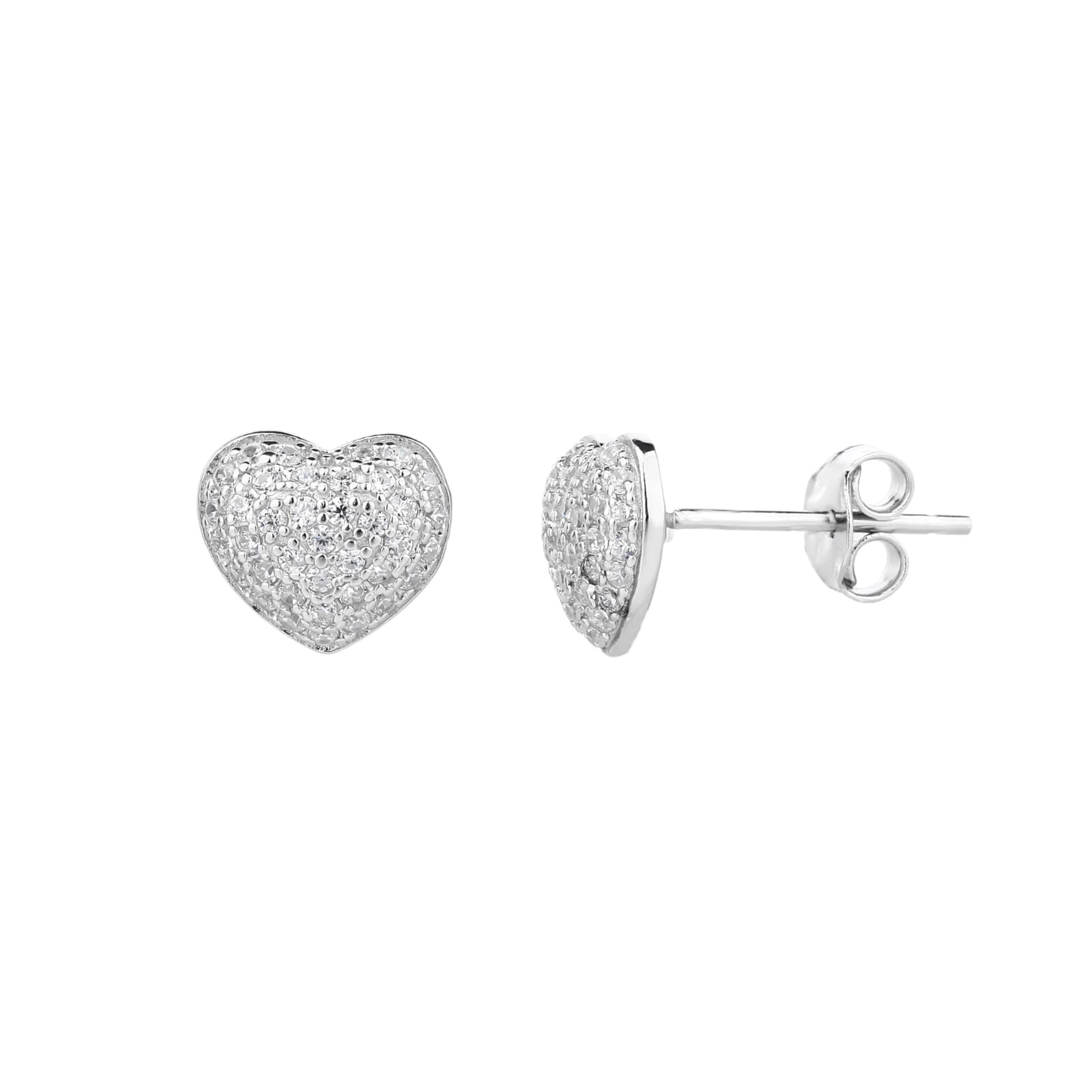 Diana Heart Earrings