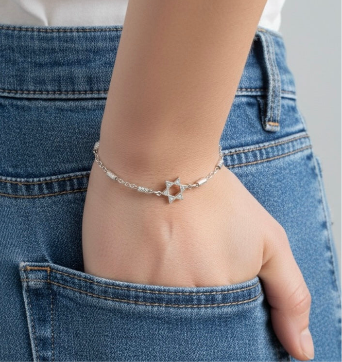 Magen david bracelet