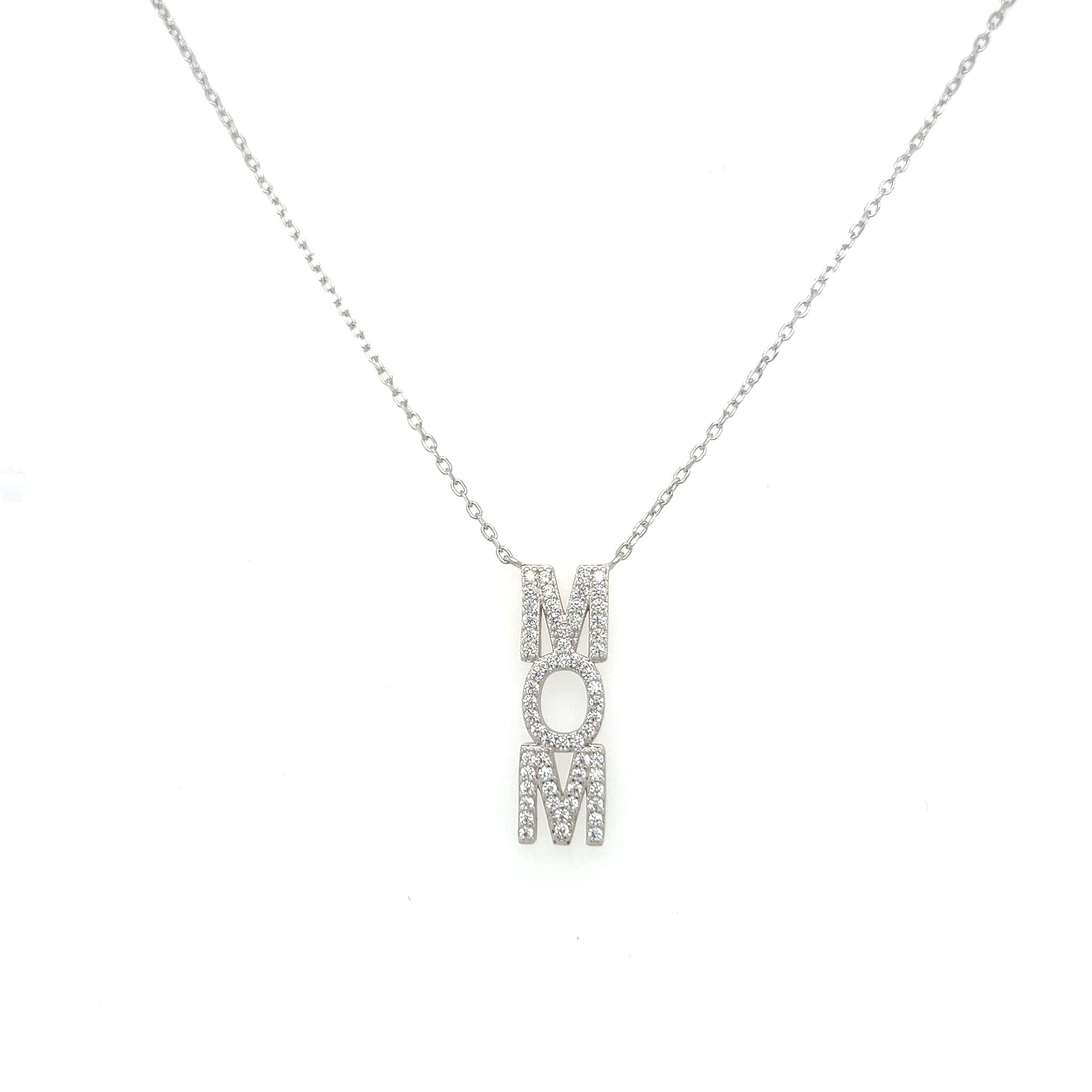 Vertical MOM Necklace