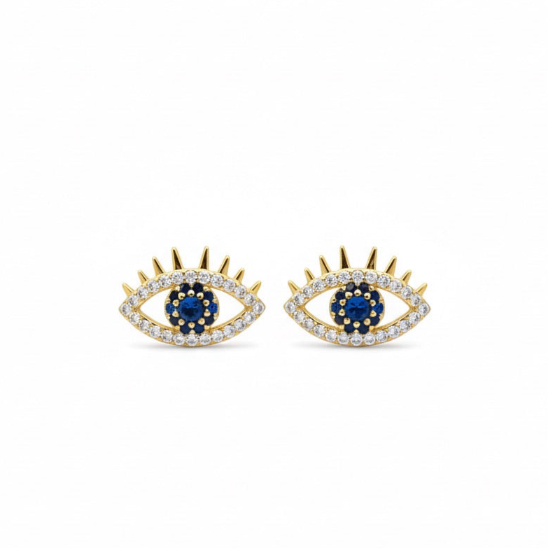 Eye Earrings with Lashes