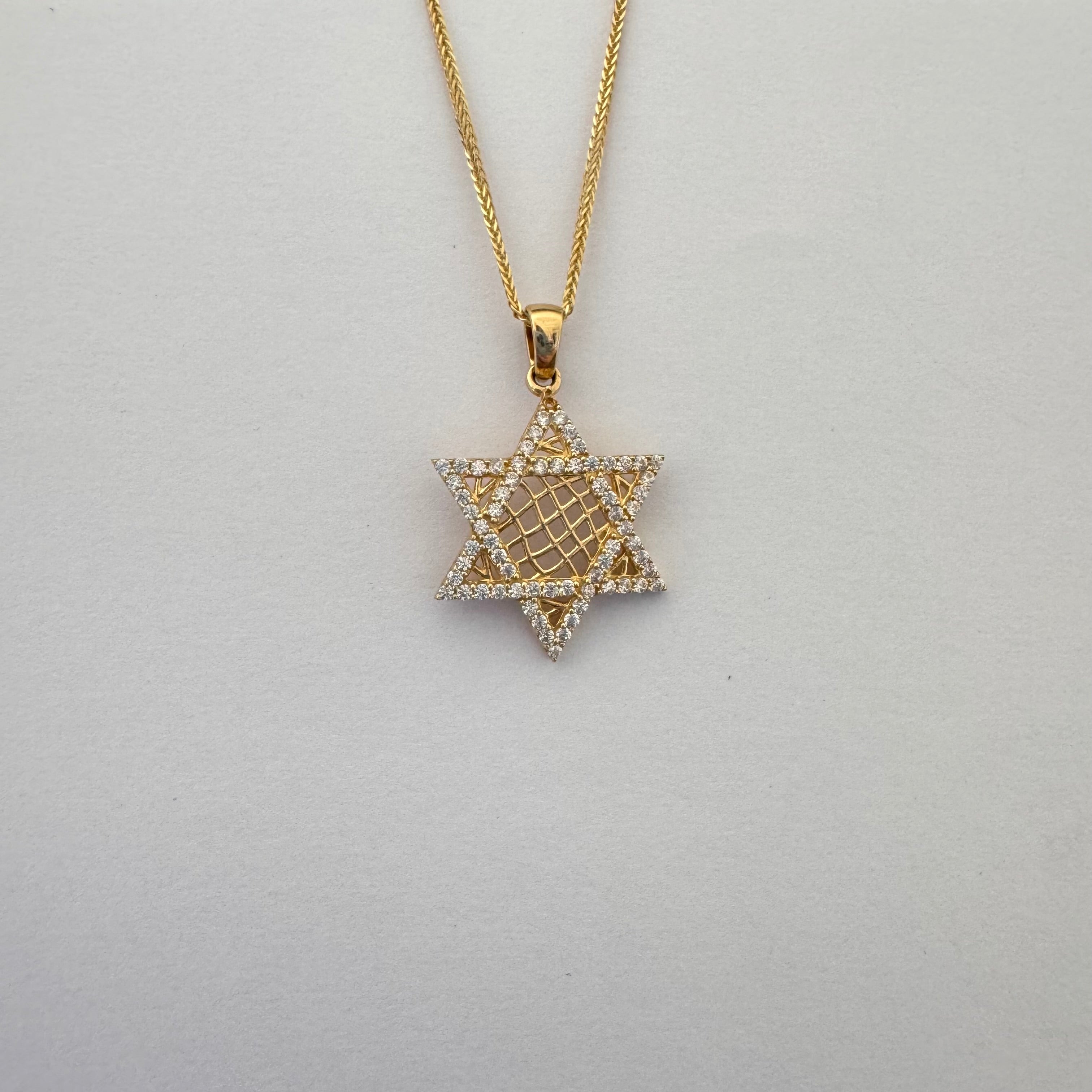 14K Magen David Necklace