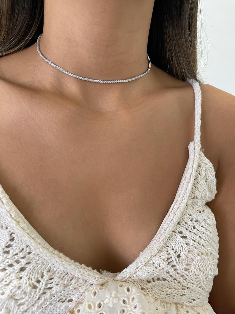 Tennis Choker Necklace