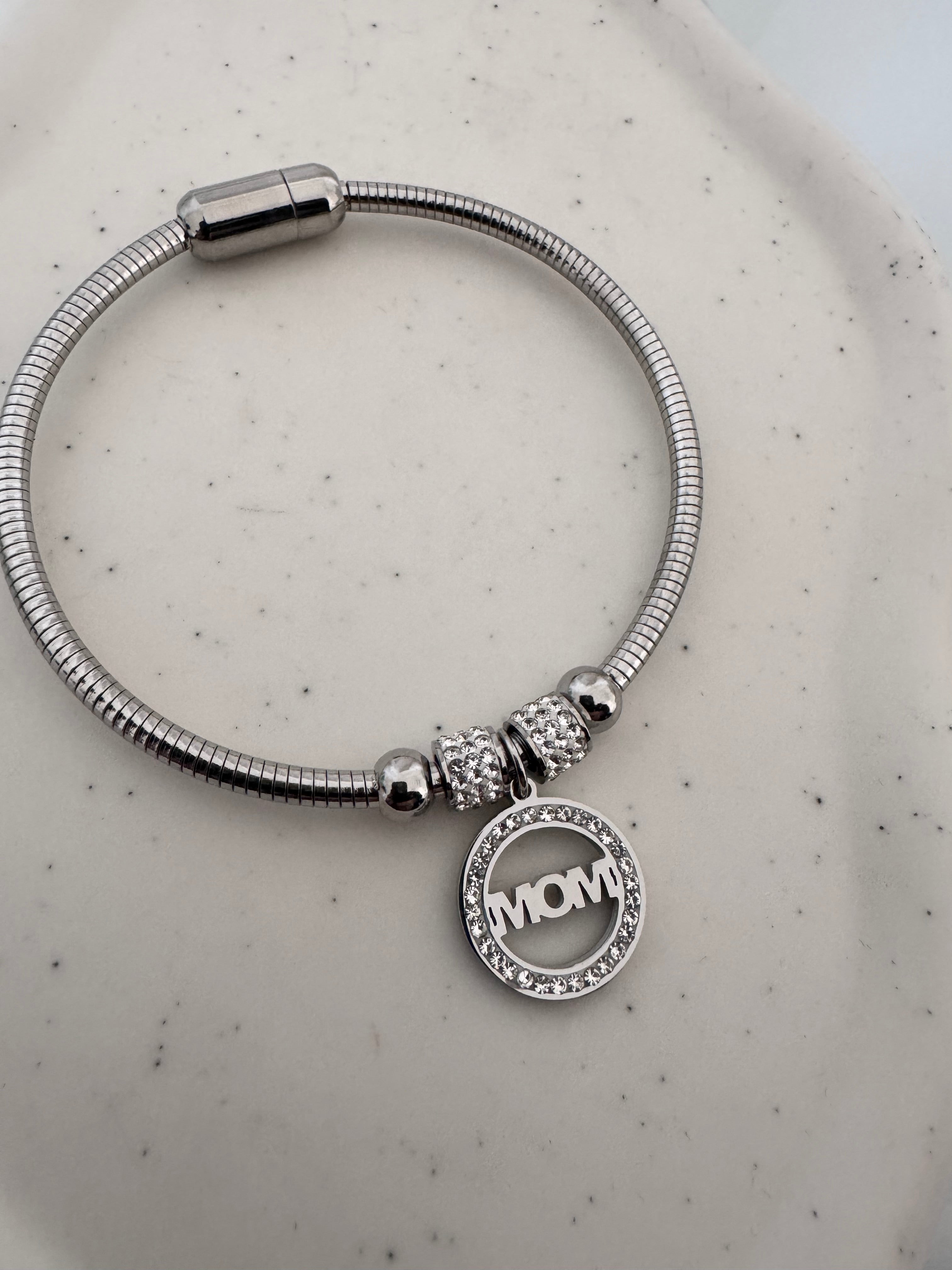 Bangle Bracelet - Mom