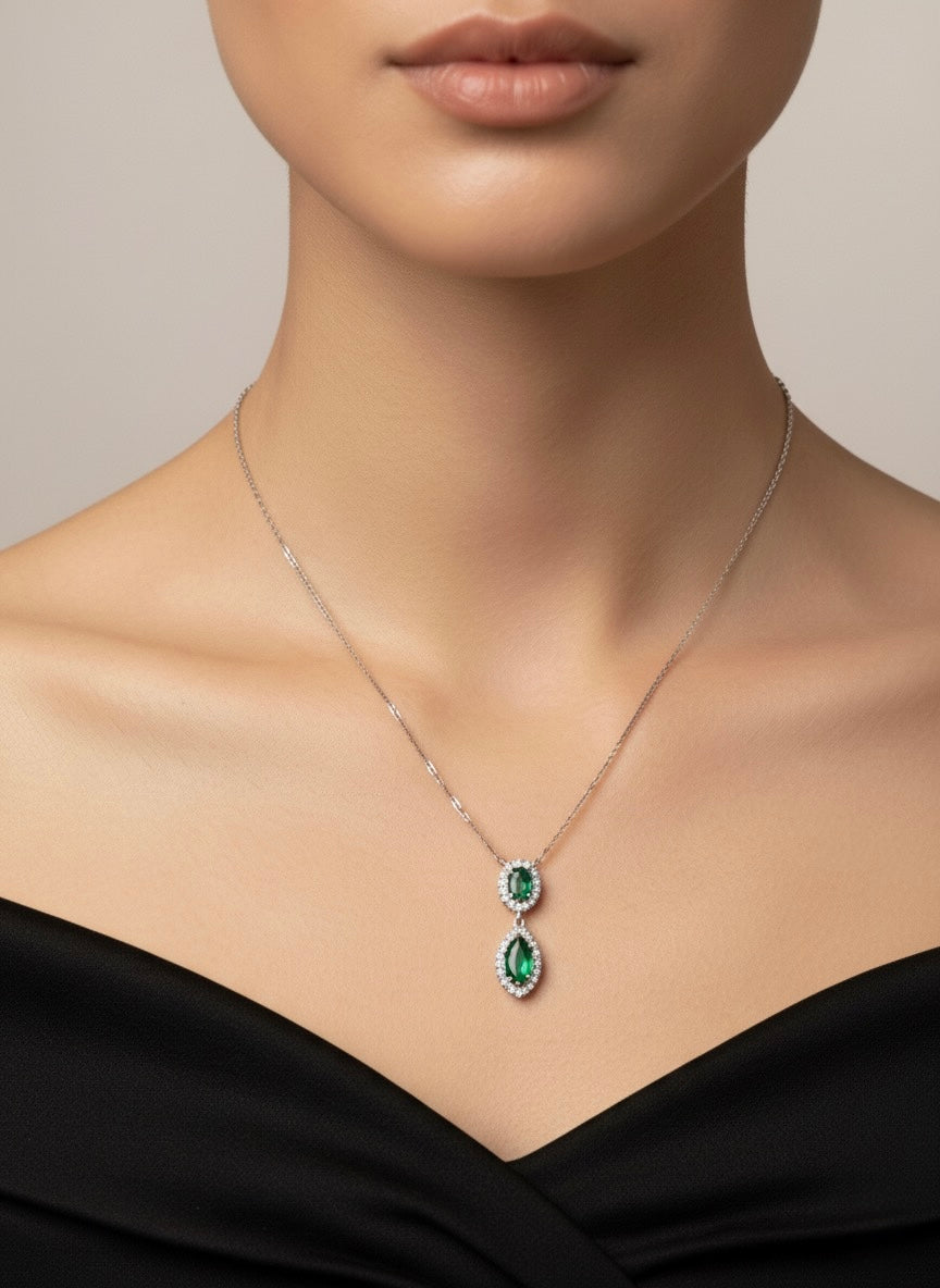 Green Stone Necklace