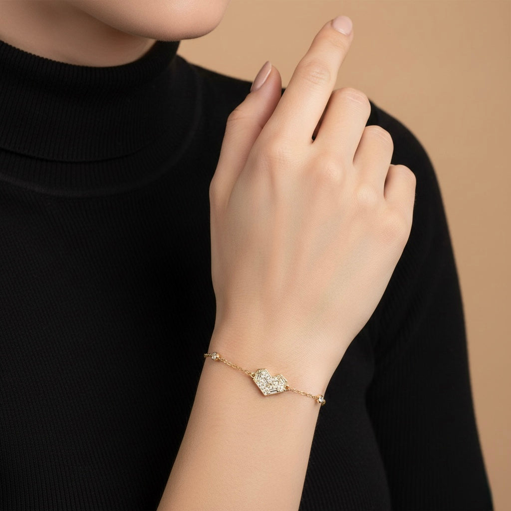 Heart bracelet