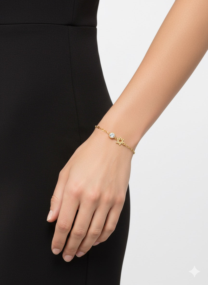 Magen david bracelet