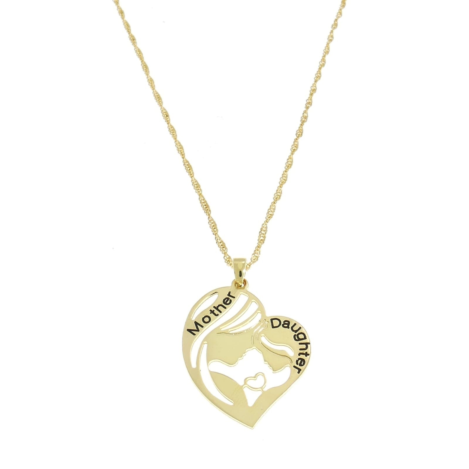 Mother and daughter necklace