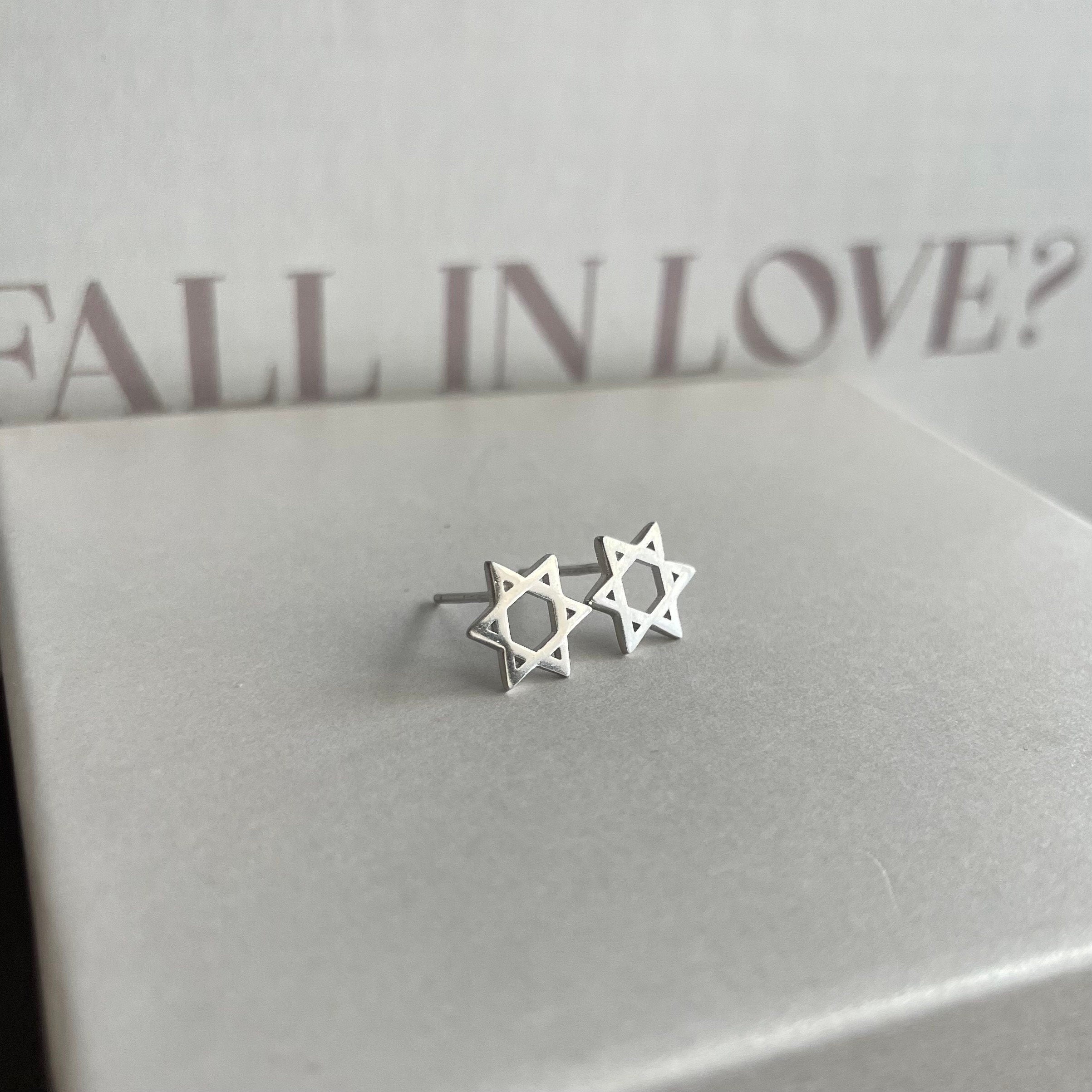 Small magen david errings