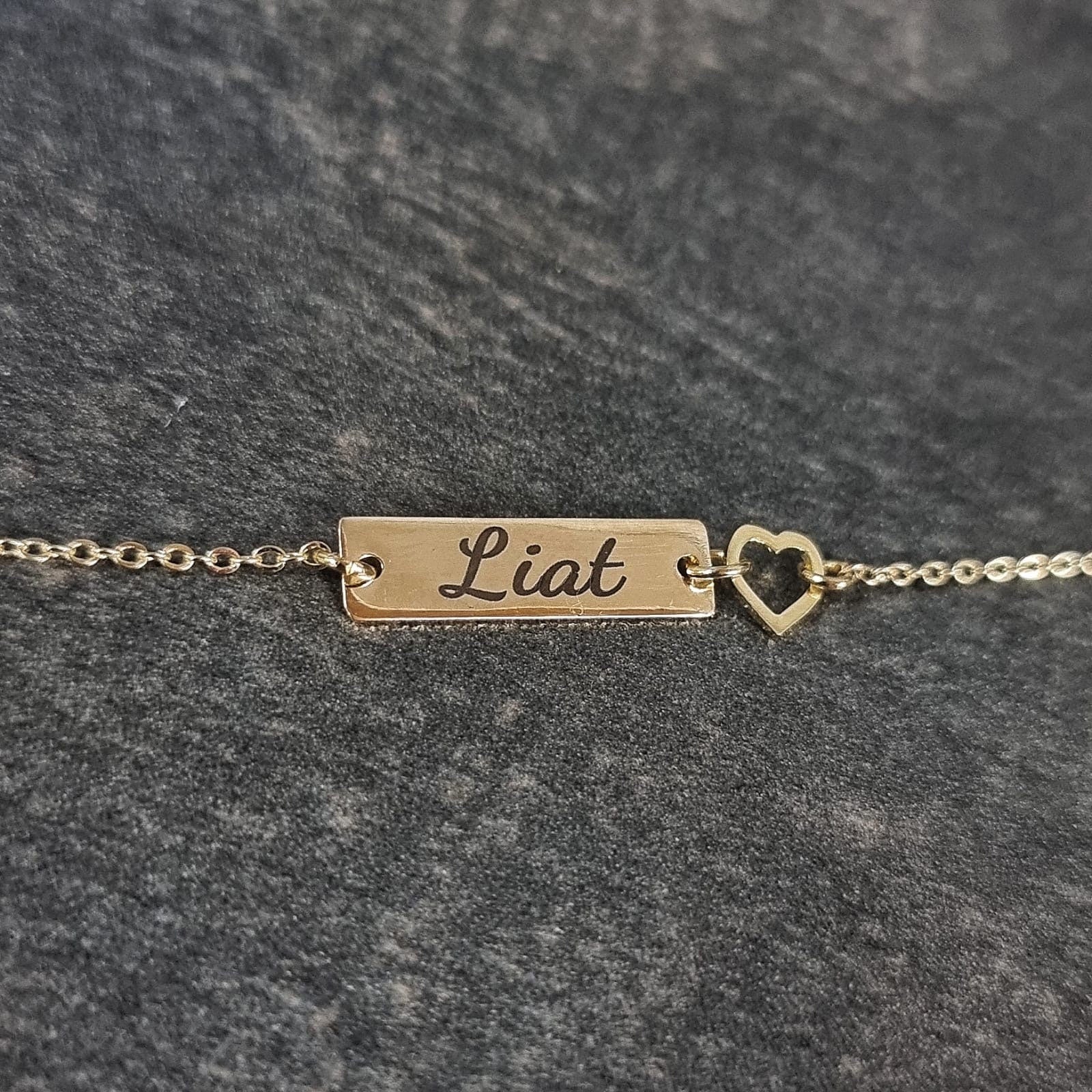 Engraved Name Bracelet