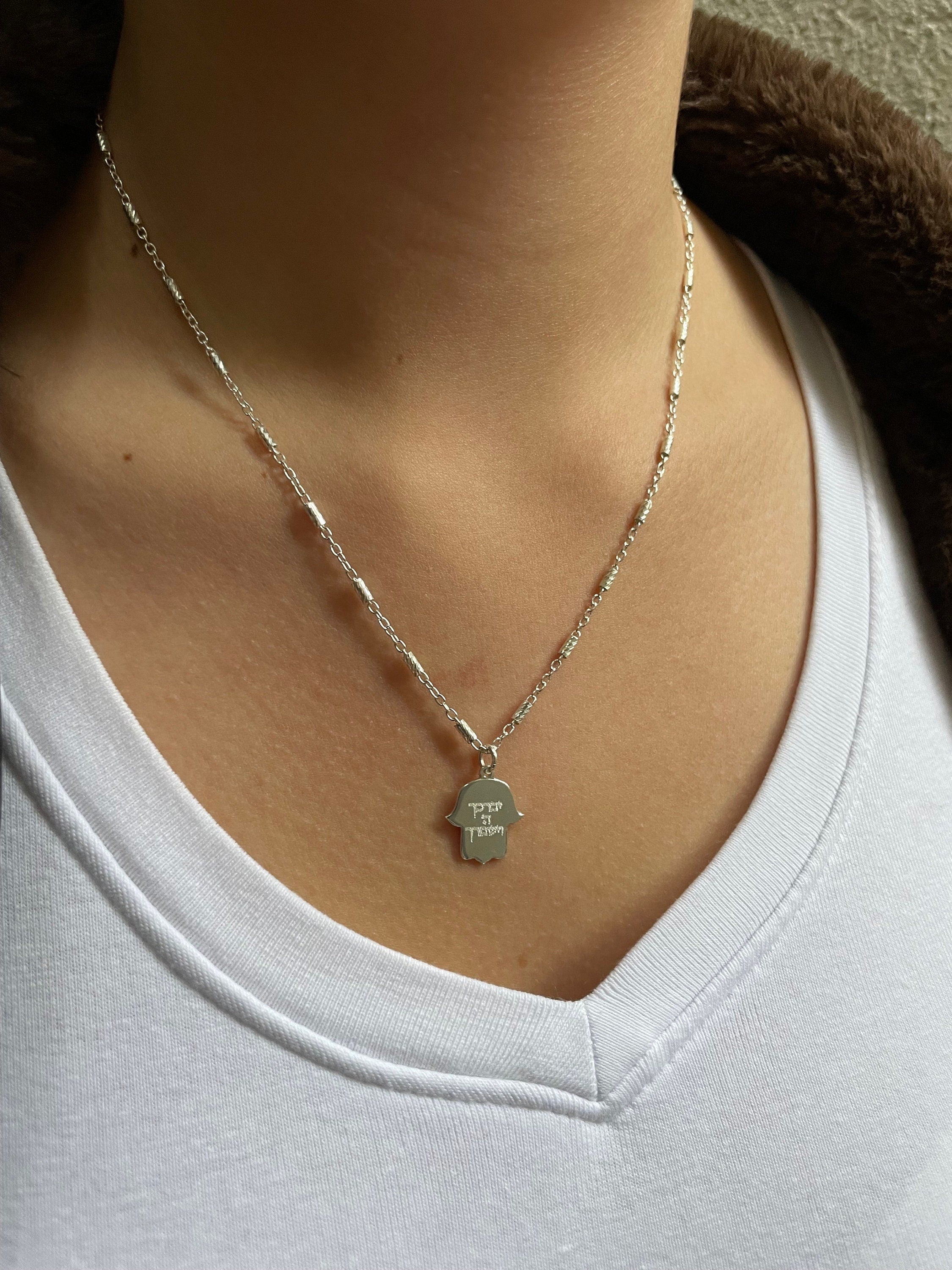 Hamsa Pendant Necklace