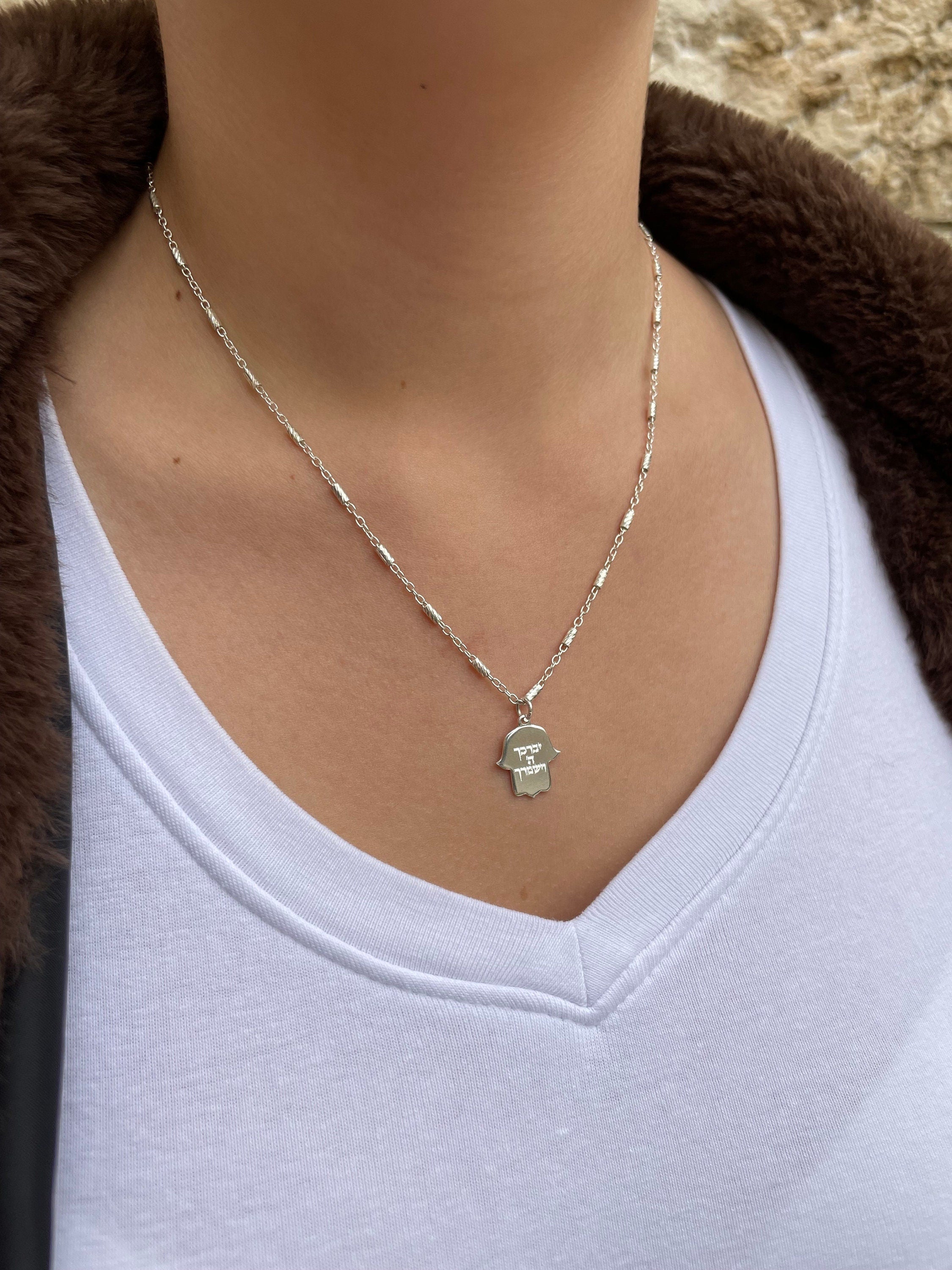 Hamsa Pendant Necklace