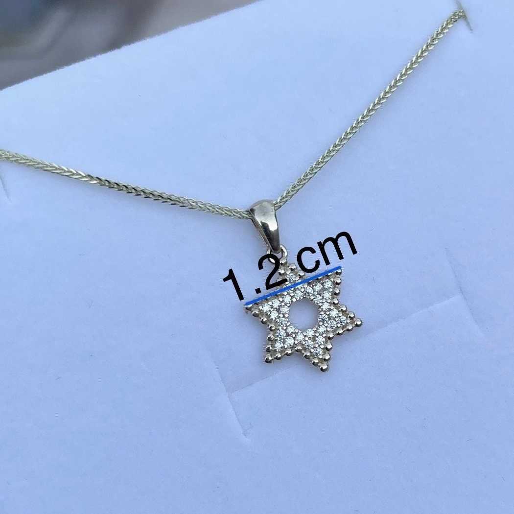 14k Magen David Necklace