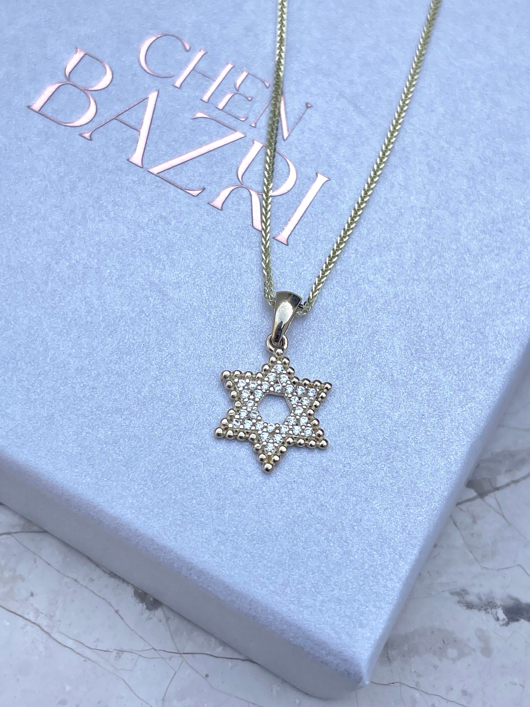 14k Magen David Necklace