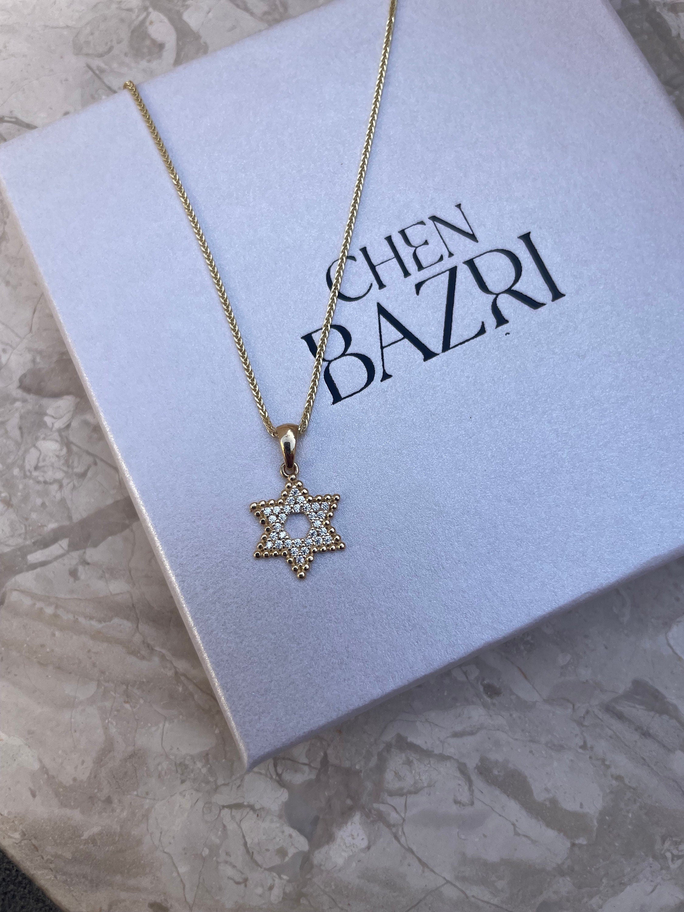 14k Magen David Necklace