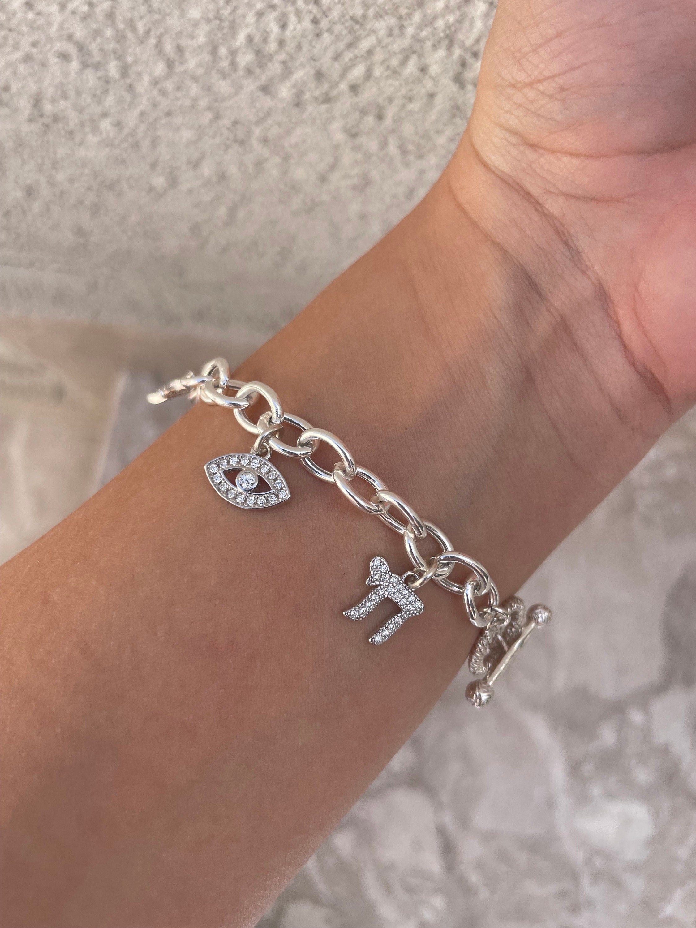 Israeli pendant bracelet