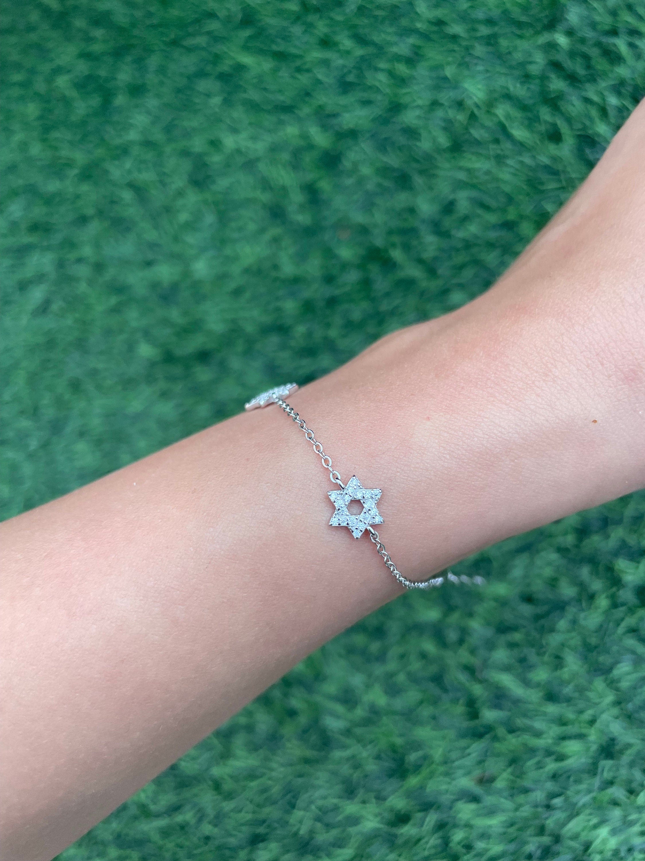 Trio Star of David bracelet